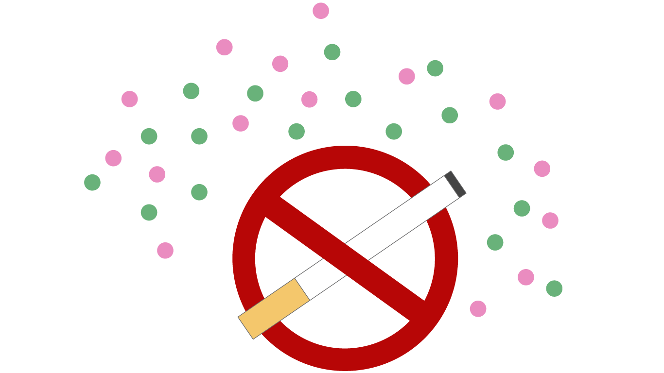 illustration anti-tobbaco scent