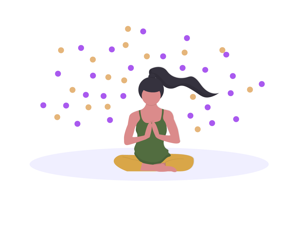 modified undraw illustration woman sensitive scent